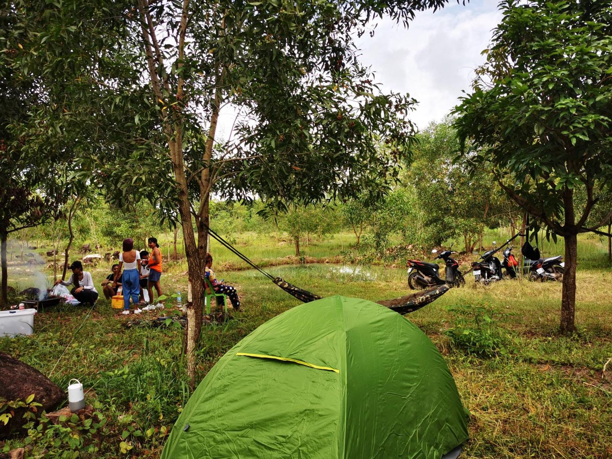 Kampot Camping - Eco Retreat Exteriör bild